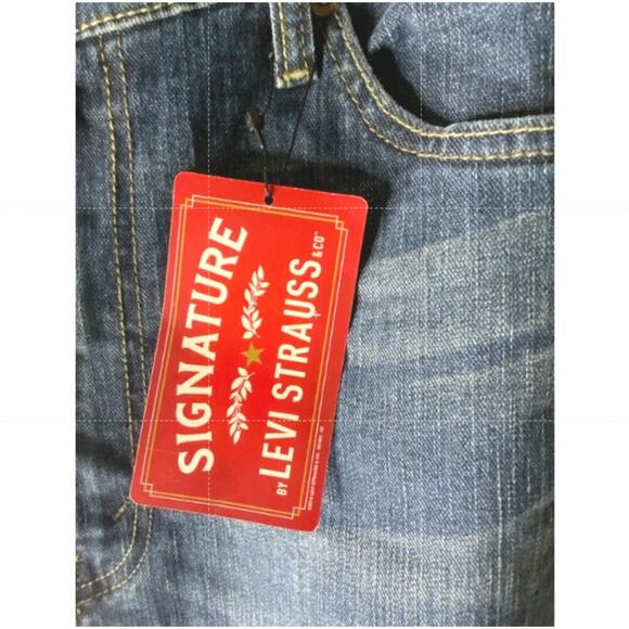 Levi Strauss Signature Flex Jeans 38x30 Blue S47 Regular Taper Modern Fit NWT - Picture 13 of 14
